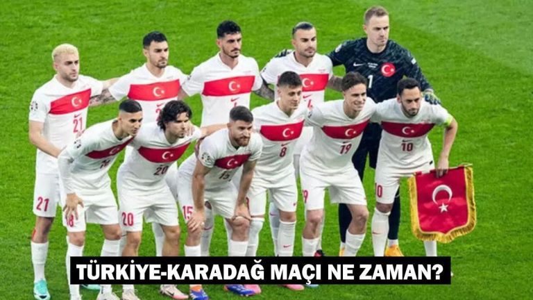 Türkiye-Karadağ maçı ne zaman ve hangi tarihte oynanacak? Ulusal maç takvimi 2024