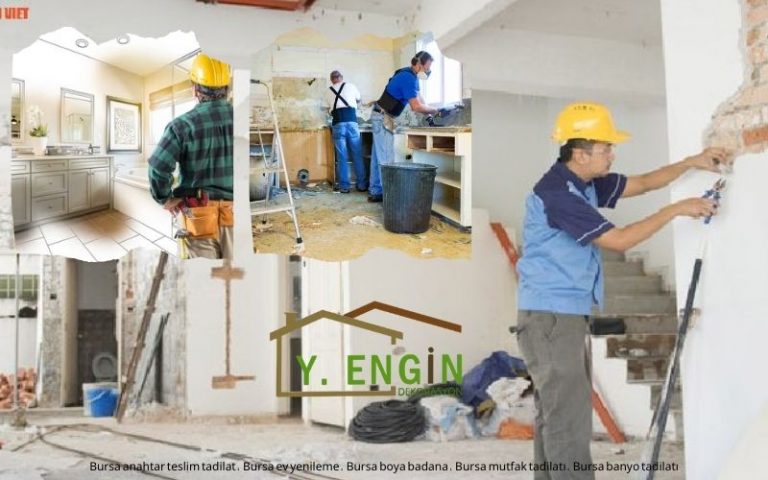 Bursa Mutfak Tadilatı – Hayalinizdeki Mutfak İçin İlk Adım