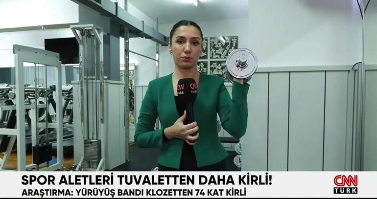 Spor malzemelerinin tuvaletten daha kirli olduğu ortaya çıktı