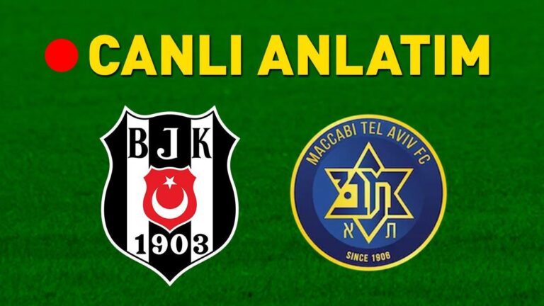 Beşiktaş – Maccabi Tel-Aviv maçı öncesi son gelişmeler! Kartal yükselişini İsrail takımını yenerek sürdürmek istiyor…