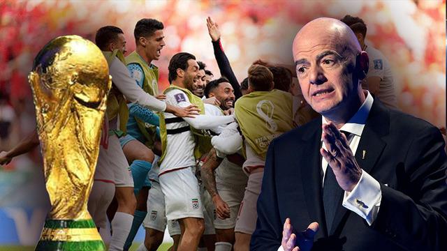 Infantino’dan İran açıklaması! Dünya Kupası’nda yer alacak mı?